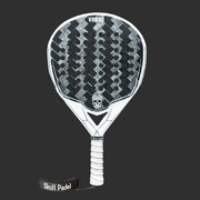 Skull Padel V2000 - White Black 15K Racket
