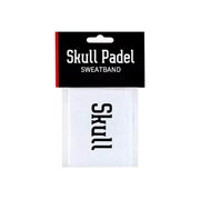 Skull Padel Wristband - White Black - Large