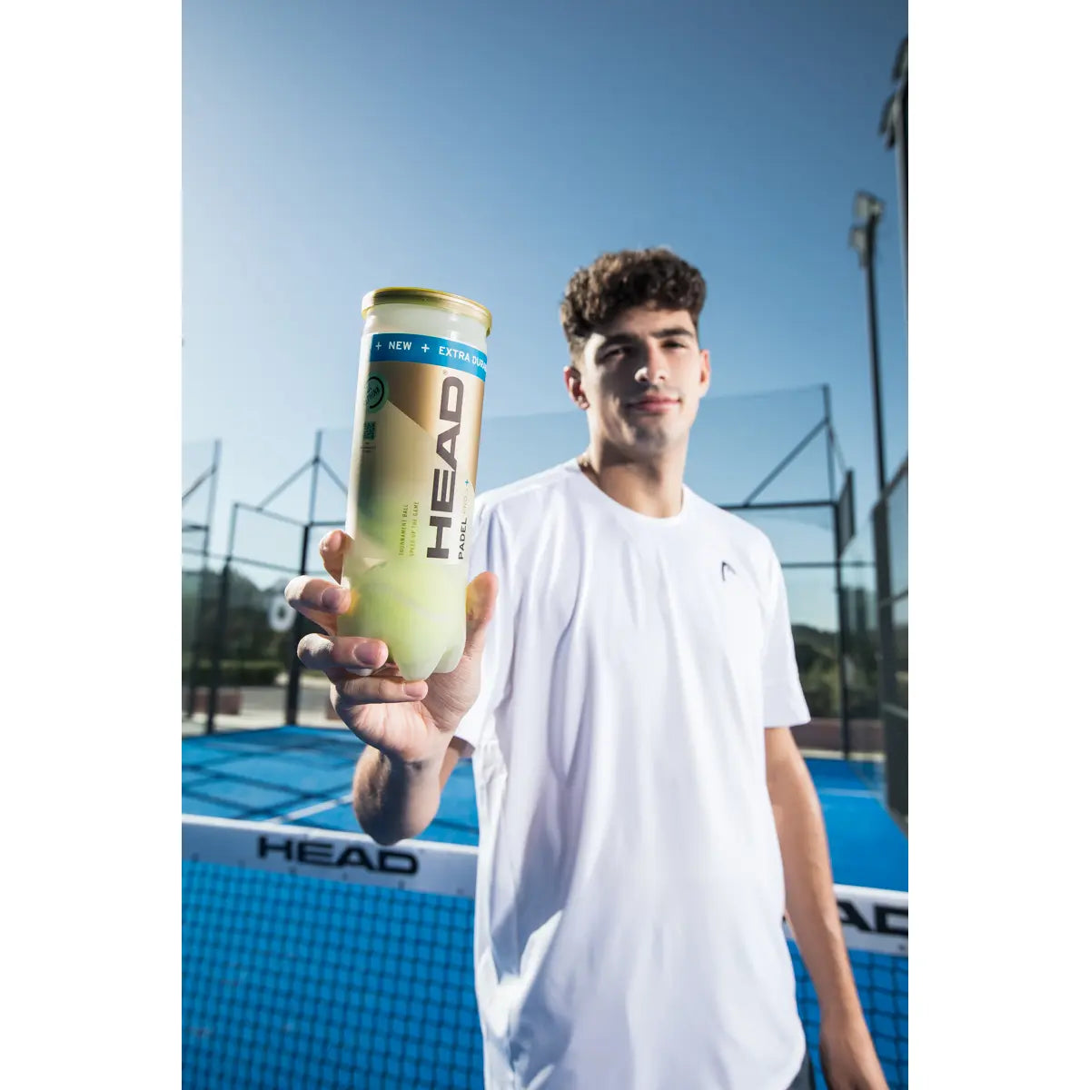 HEAD PRO S+ - Tube of 3 Padel Balls