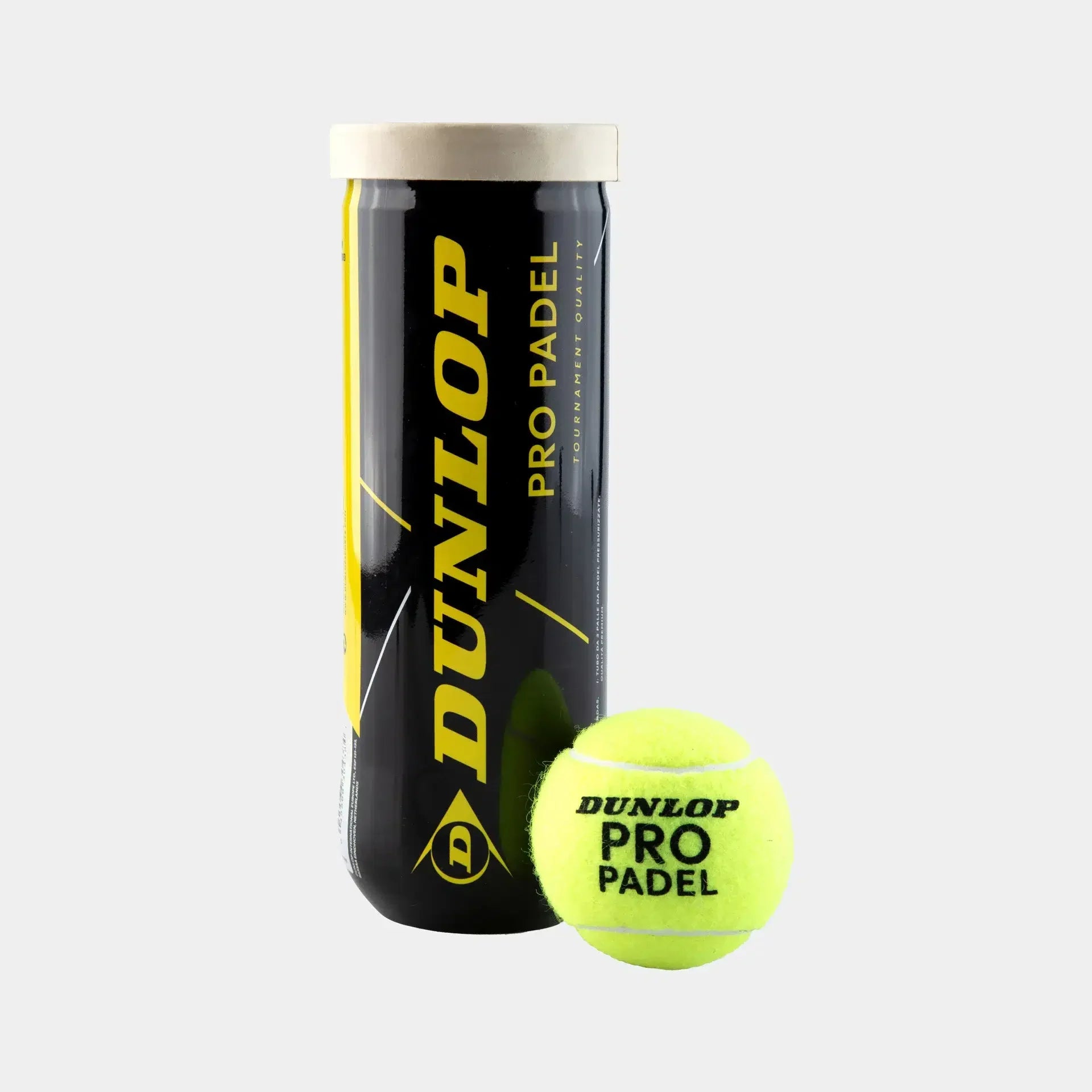 Triple Pack Dunlop PRO PADEL | 3 Tubes of 3 Balls