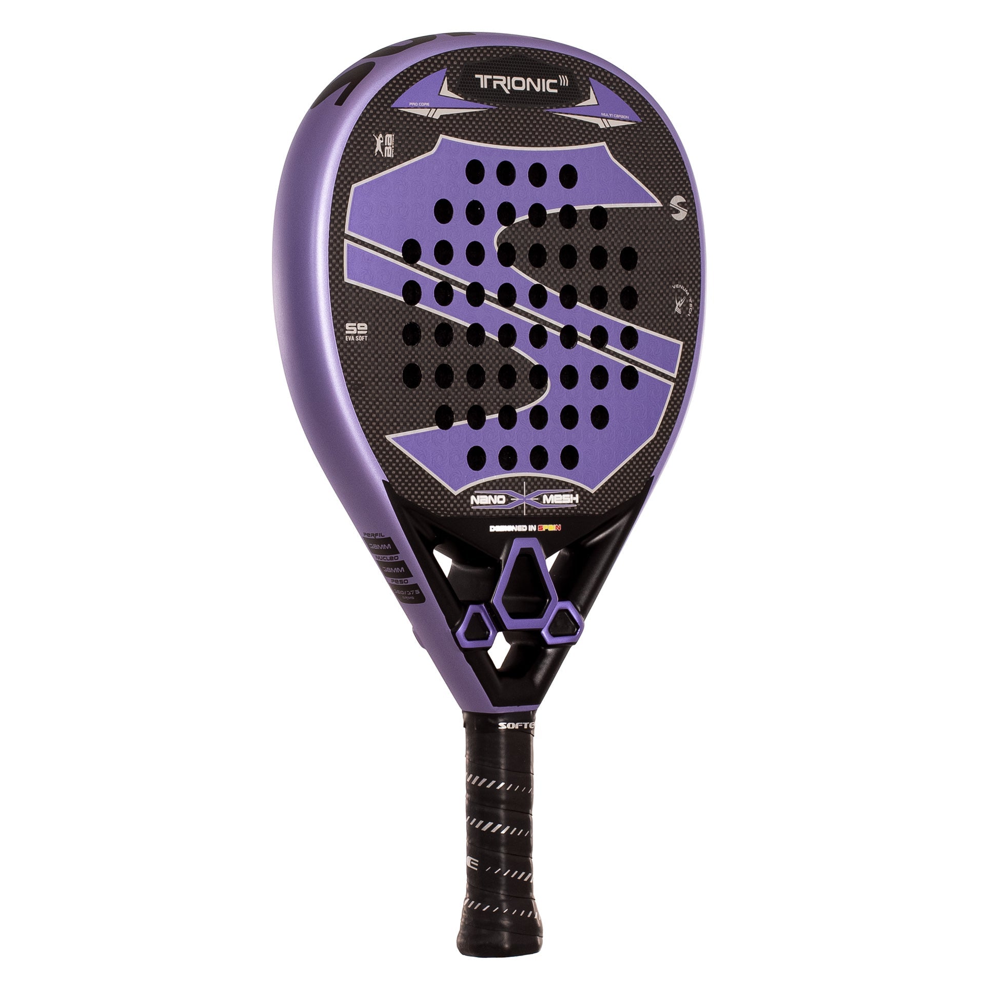 Softee Trionic Nano Mesh Padel Racket - detail