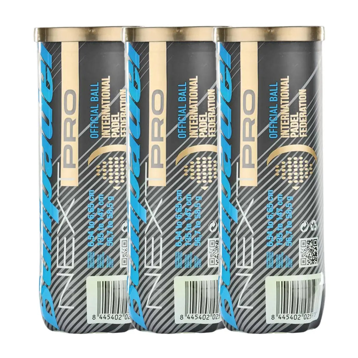 Triple Pack Bullpadel NEXT PRO | 3 Tubes of 3 Balls