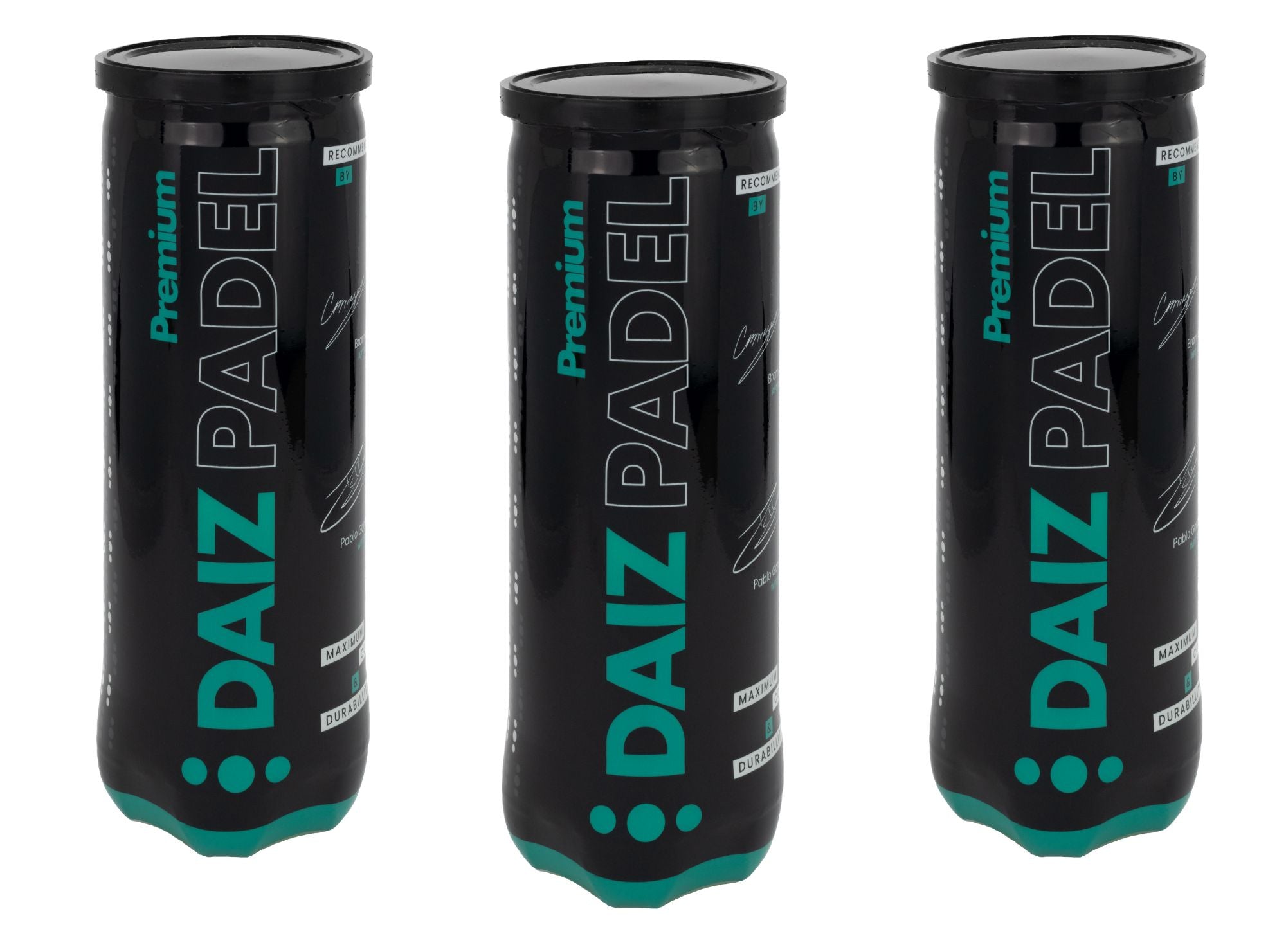 Triple Pack DAIZ Padel Ball Premium | 3 Tubes of 3 Balls