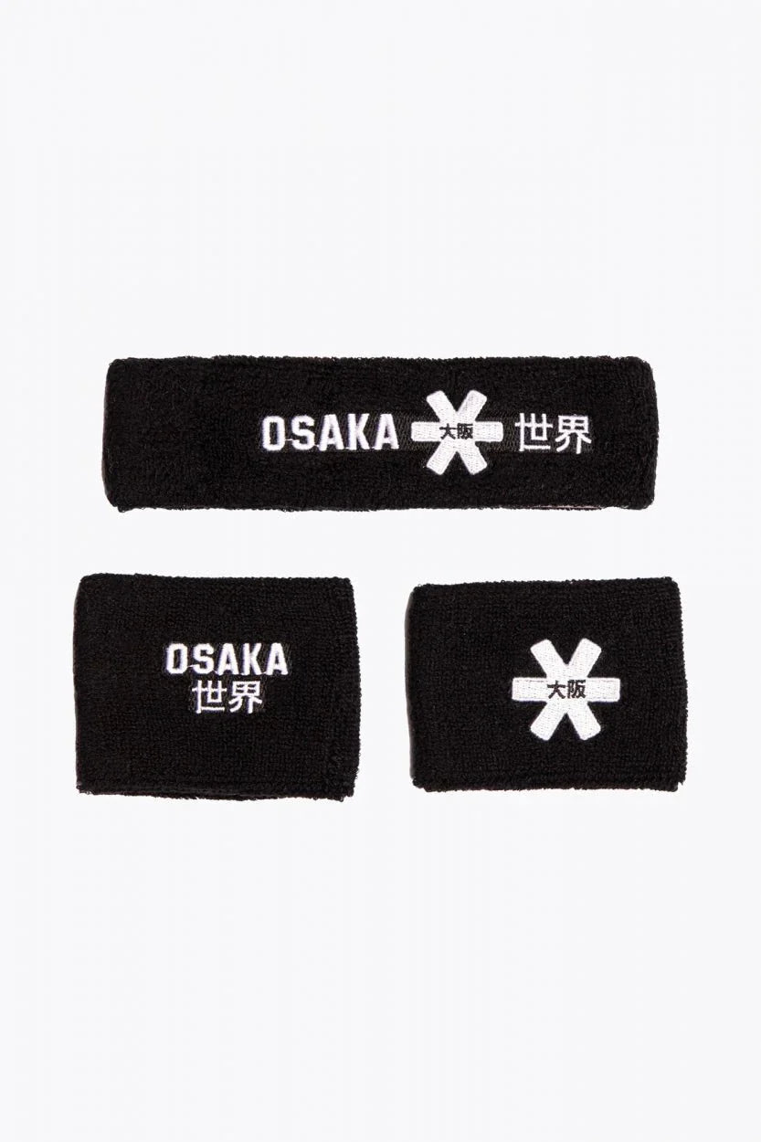 Osaka Sweatband Set | Black