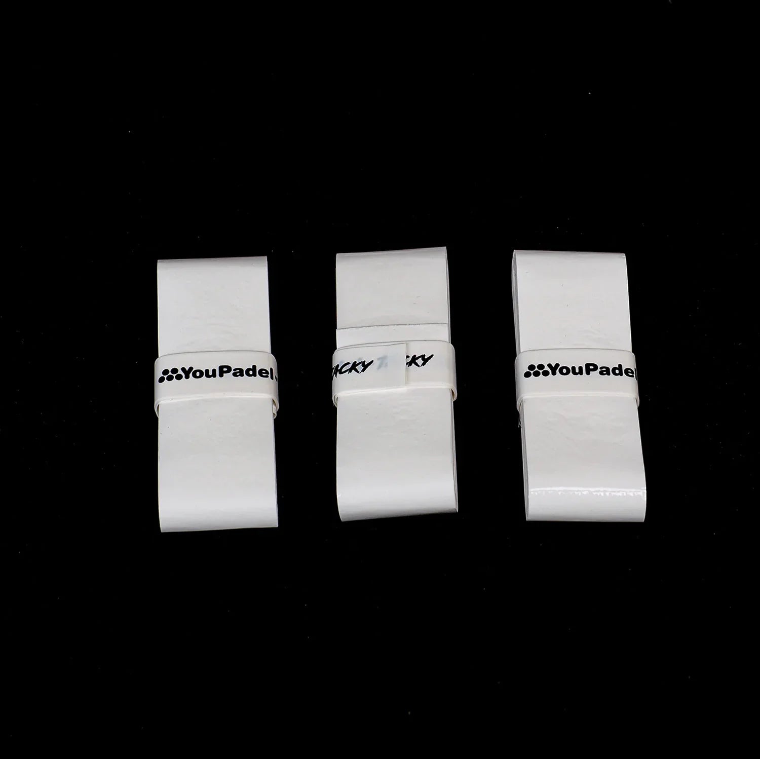 Youpadel Tacky White Overgrip - 3 Pack
