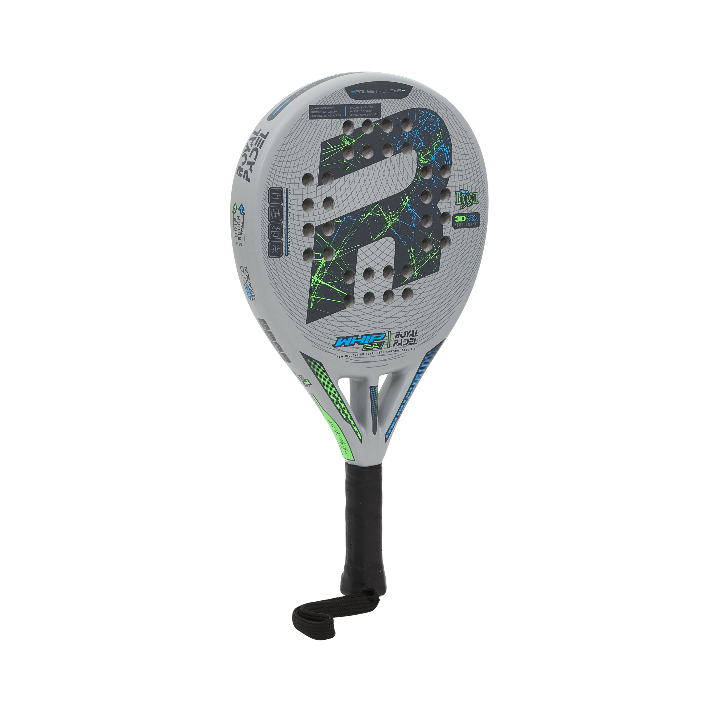 Royal Padel Whip Polyethylene Padel Racket