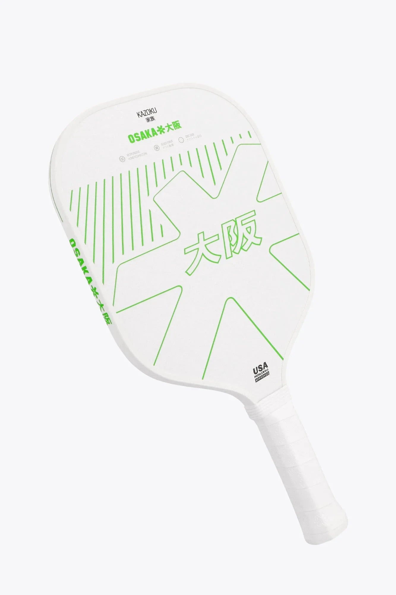Osaka Pickleball Paddle Kazoku | Iconic White