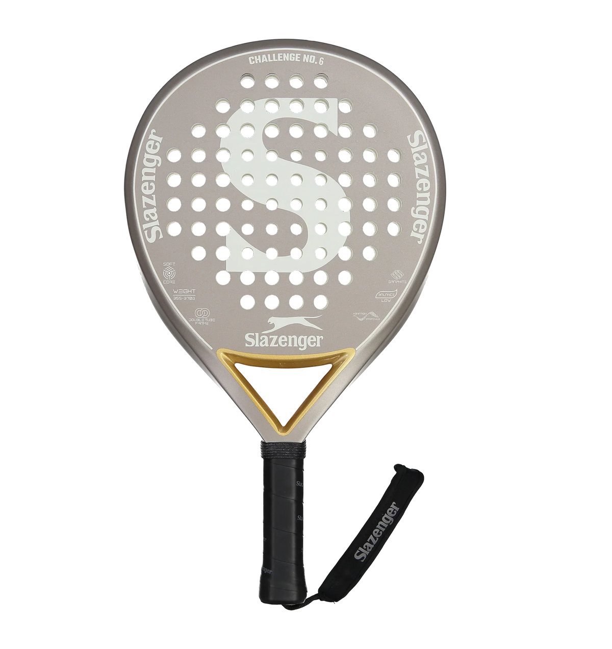 Padel Challange Racket Slazenger CHALLENGE NO 6 ROUND GRAPHITE Padel Racket – Padel Boost