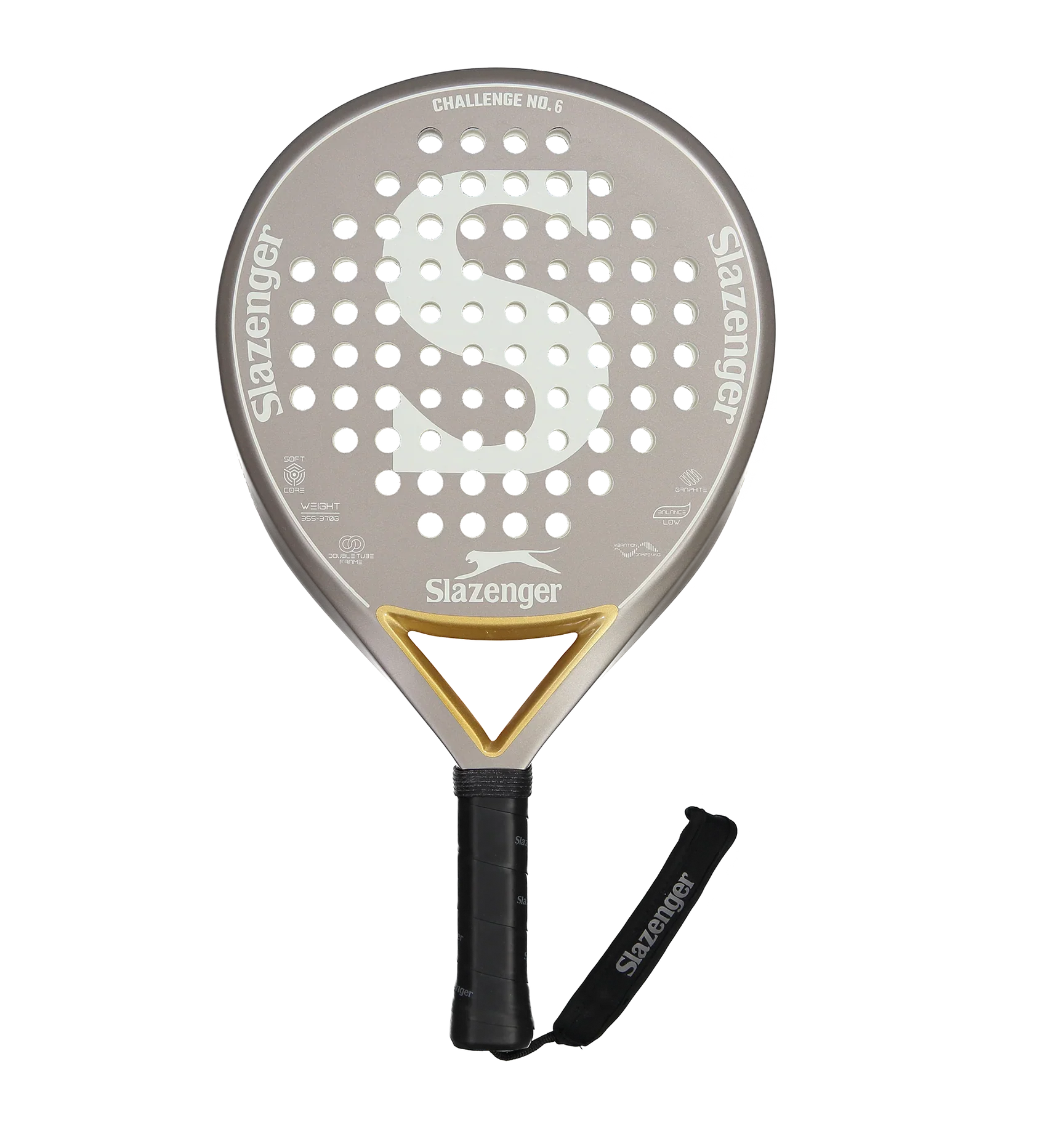 Slazenger CHALLENGE NO 6 ROUND GRAPHITE Padel Racket