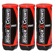 Triple Pack Black Crown Pro | 3 Tubes Of 3 Balls