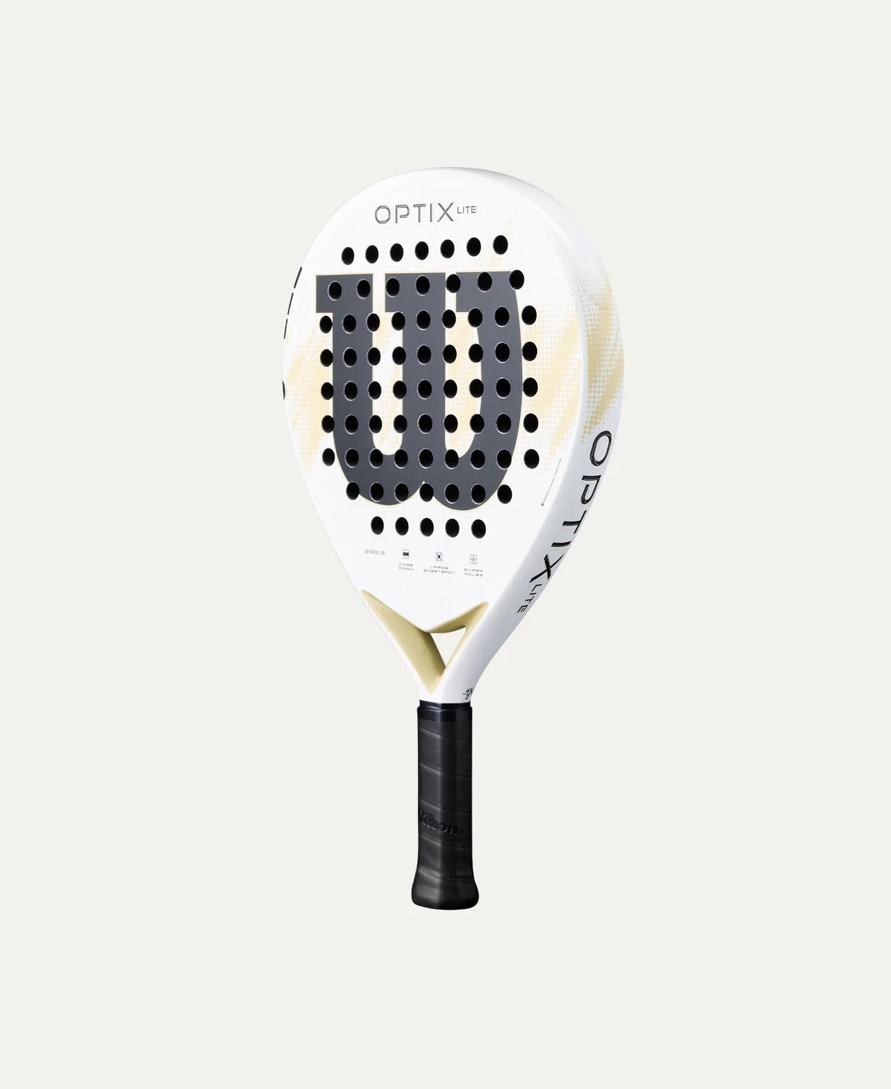 Wilson Optix V2 Lite Padel Racket - White
