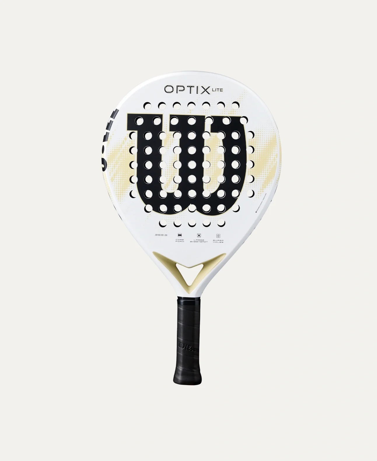 Wilson Optix V2 Lite Padel Racket - White