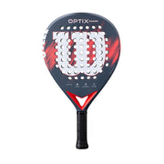 Wilson Optix V2 Power padel racket red, front view