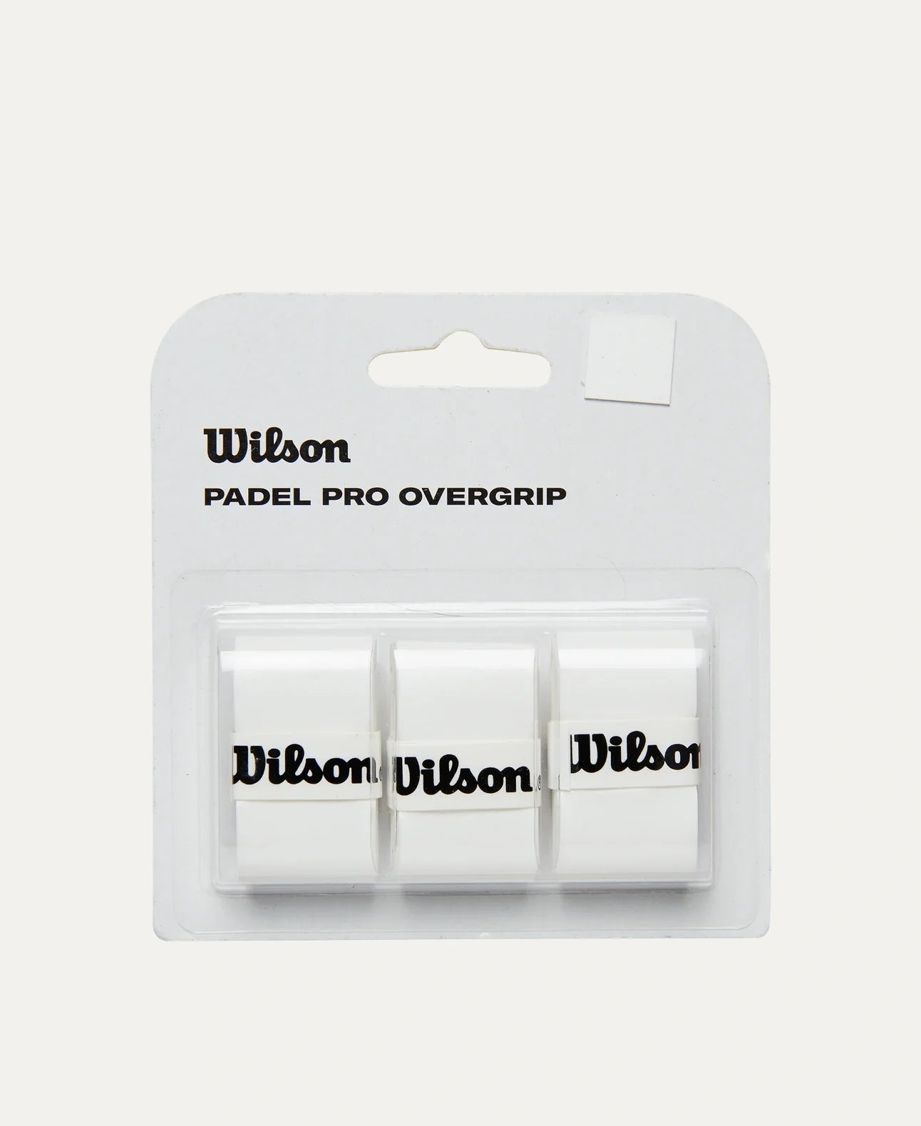 Wilson Padel Pro Overgrip White 3 Pack