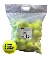DAIZ Pressureless Padel Ball Academy (60 balls)