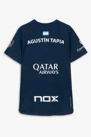 Nox Sponsors AT10 Dark Blue Agustin Tapia T-shirt 2026