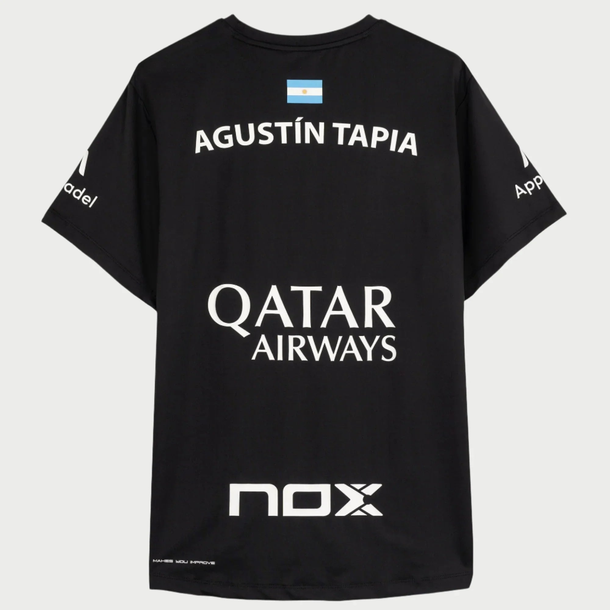 NOX Agustin Tapia Sponsors AT10 Black T-shirt