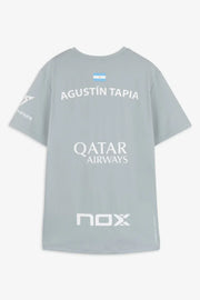 Nox Agustin Tapia Sponsors AT10 Grey T-shirt