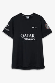 Nox Sponsors AT10 Black Agustin Tapia T-shirt 2026