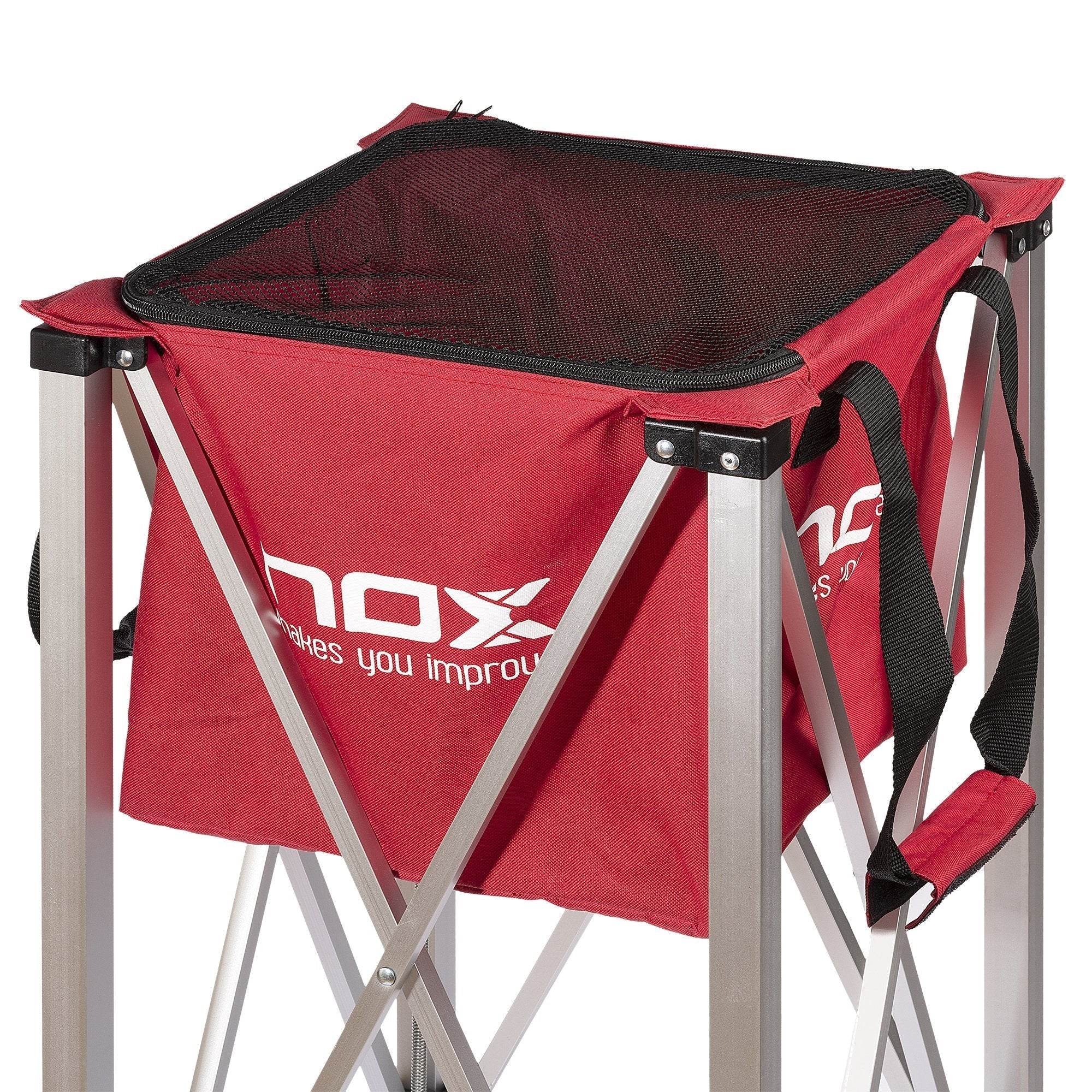 NOX Folding Basket With Wheels For Padel Classes
