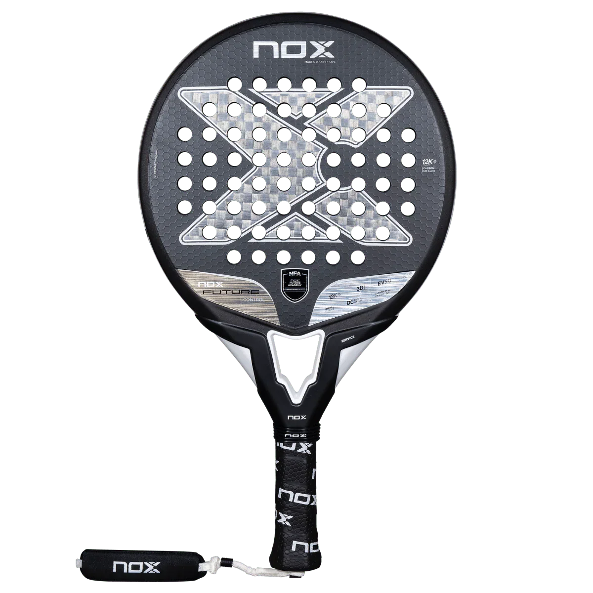 NOX Future Control 12K Alum Padel Racket