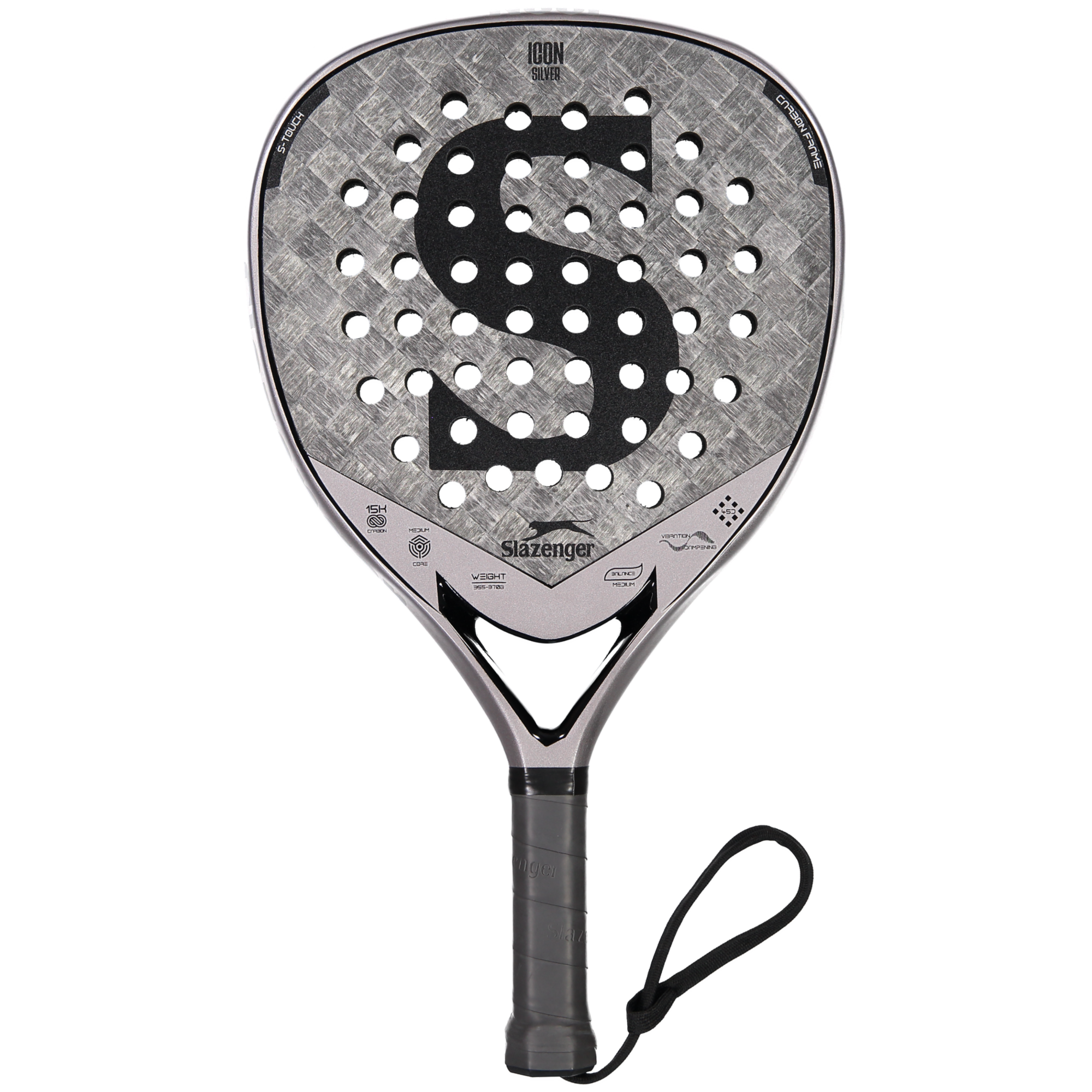 Slazenger Metal Series- ICON SILVER 2025 Padel Racket