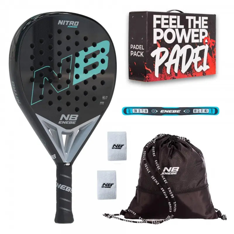 ENEBE NITRO GREEN PADEL PACK [JUNIOR]