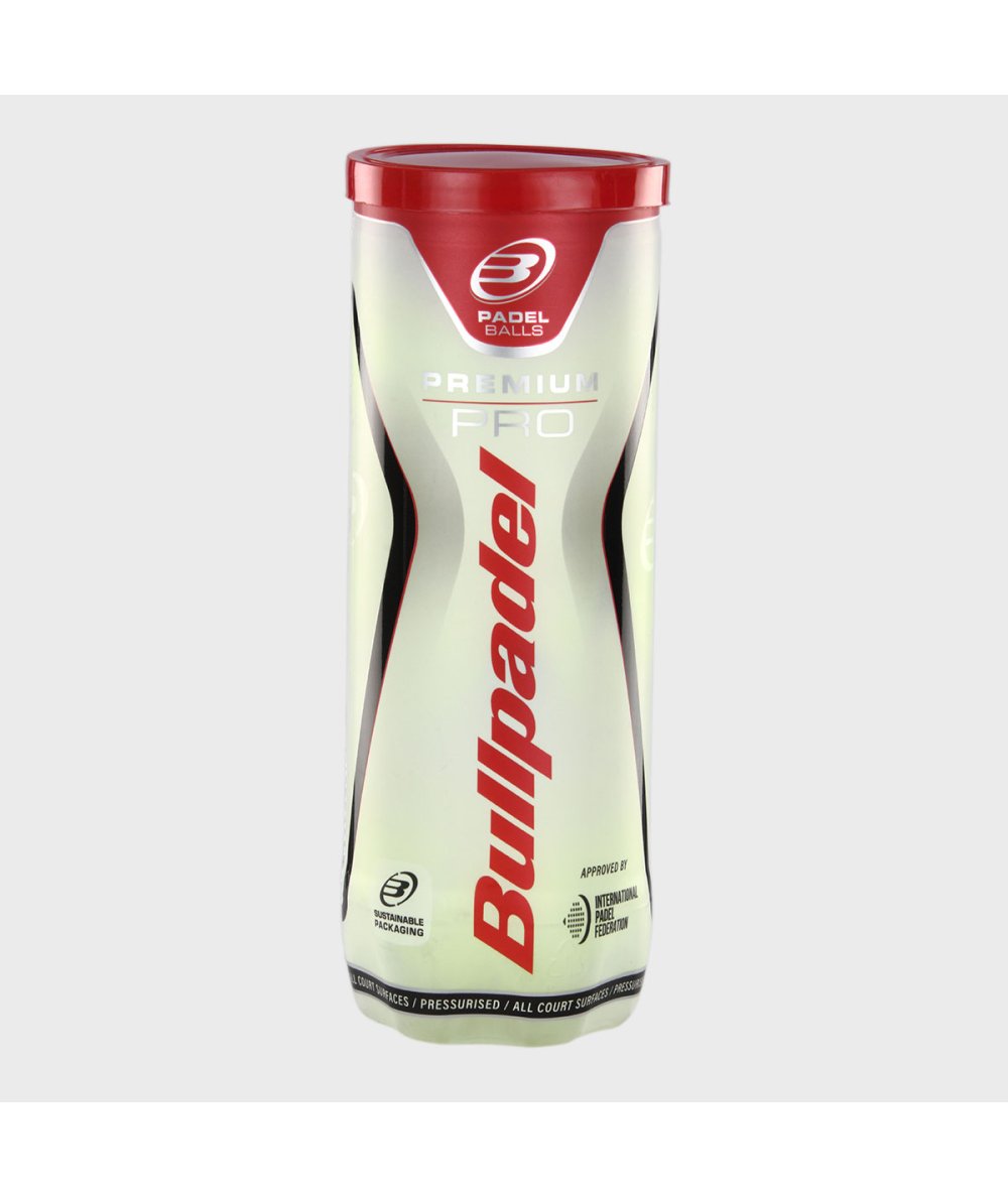 Triple Pack Bullpadel Premium Pro | 3 Tubes of 3 Balls
