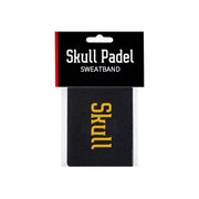 Skull Padel Wristband - Black Gold - Medium