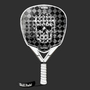 Skull Padel V2050 - White Black 24K Padel Racket