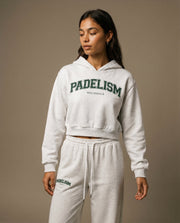 Padelism Wellness Club Cropped Hoodie