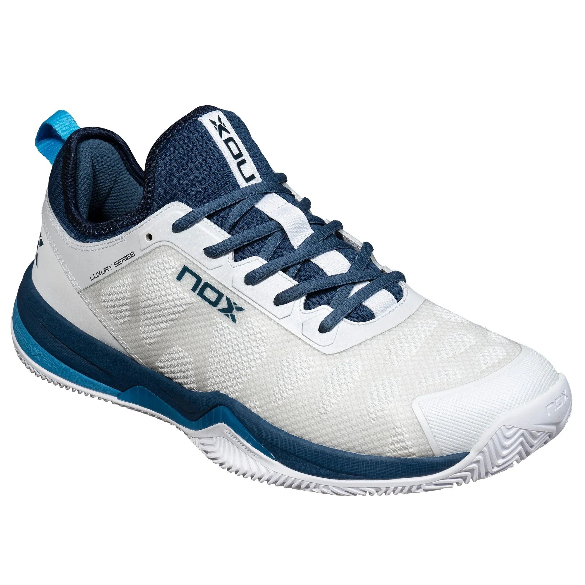 NOX Padel shoes NERBO WHITE/BLUE